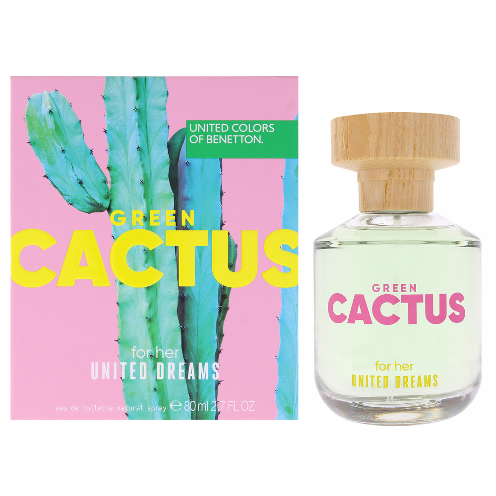 United Dreams - Green Cactus .7 oz EDT Spray